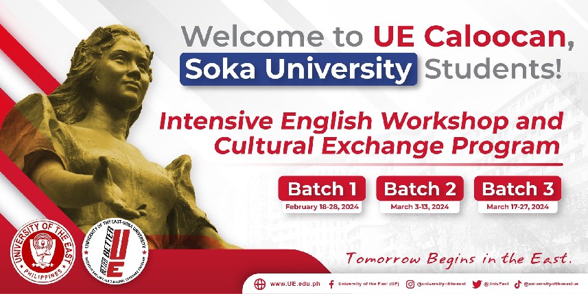 New Batches of Soka University Exchange Students to Have Educational Fun  Fun Fun in UE Caloocan! – University of the East
